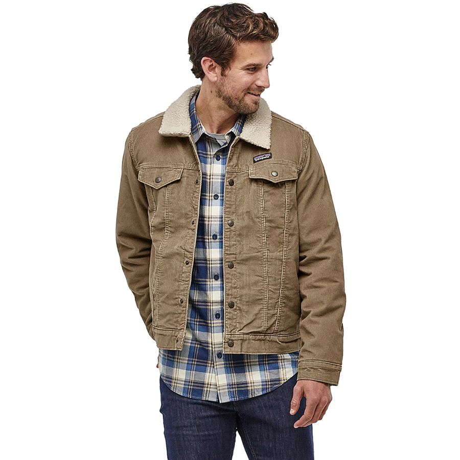 patagonia pile lined trucker jacket