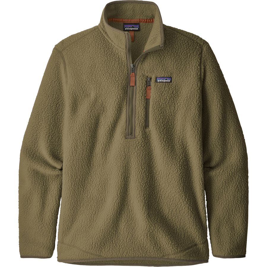 Patagonia - Retro Pile Pullover Jacket - Men's - Sage Khaki