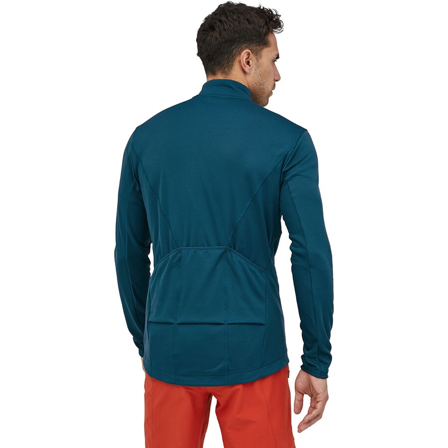 patagonia capilene midweight bike jersey