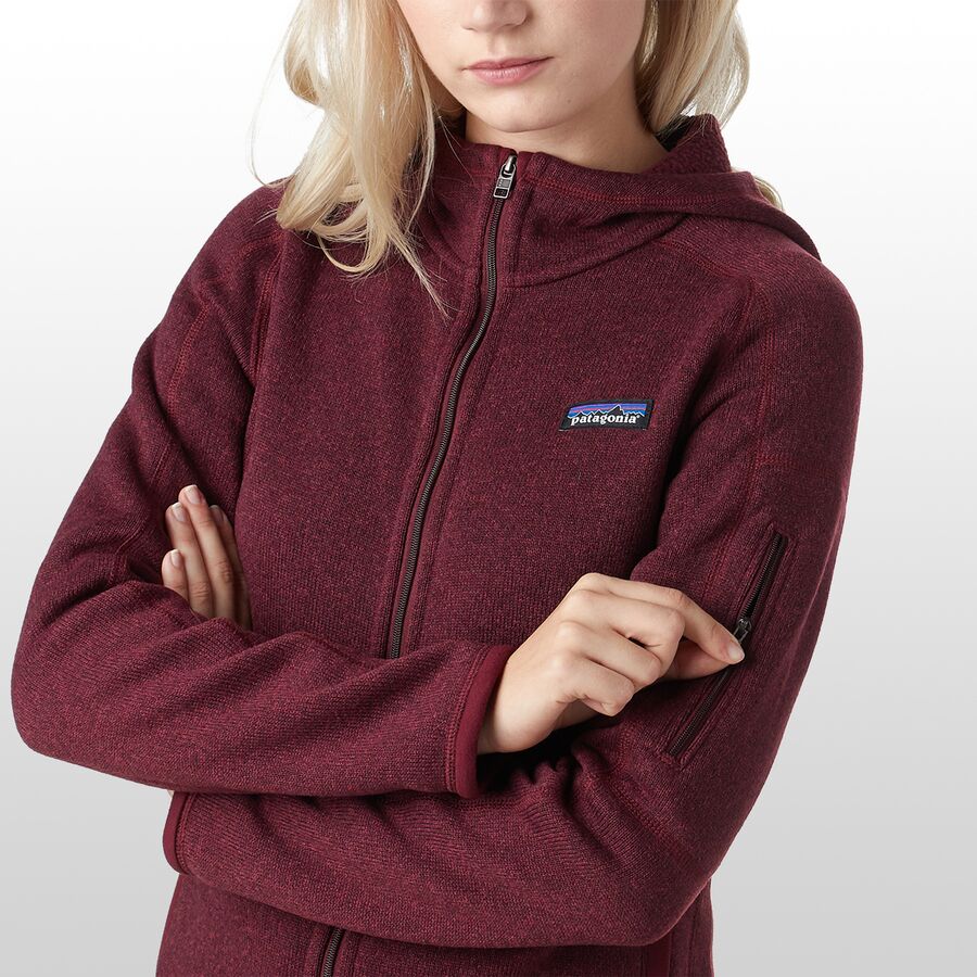 patagonia better sweater hooded coat