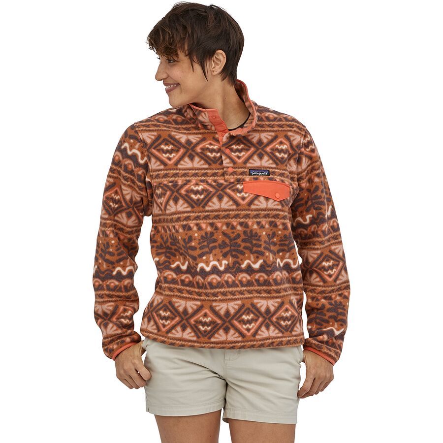 patagonia women's snap t fleece pullover