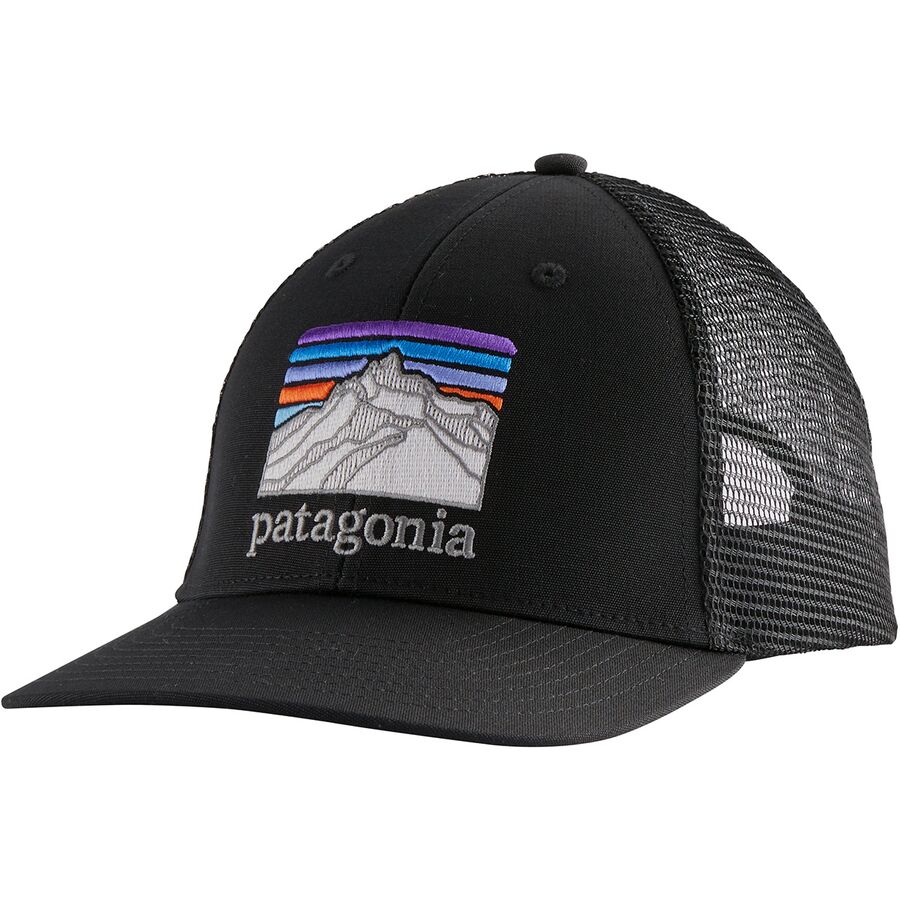 Patagonia - Line Logo Ridge LoPro Trucker Hat - Black