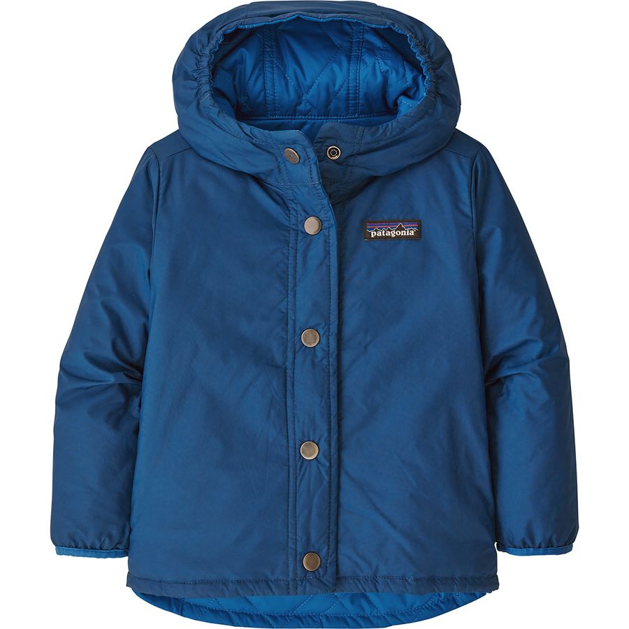Patagonia Reversible Diamond Quilt Hooded Jacket Toddler Boys