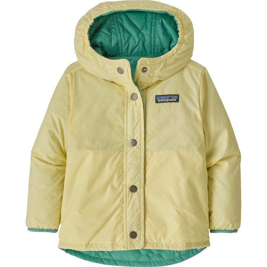 Patagonia Reversible Diamond Quilt Hooded Jacket Toddler Girls