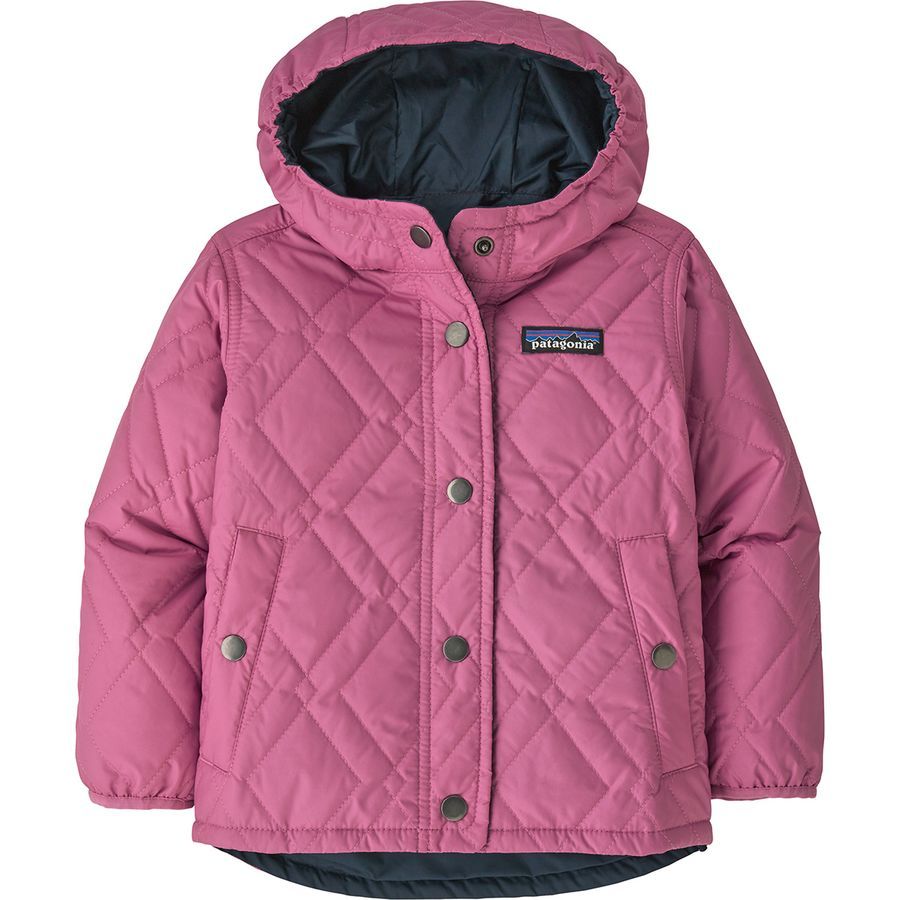 Patagonia Reversible Diamond Quilt Hooded Jacket Toddler Girls