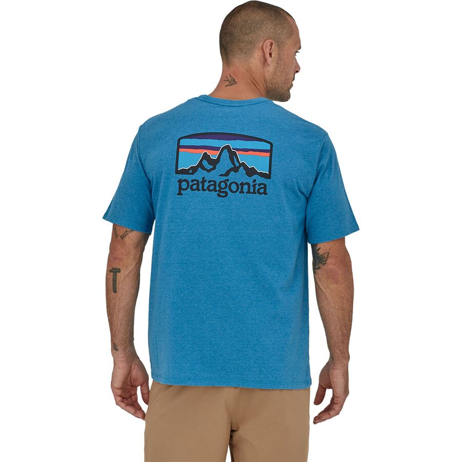 Fitz Roy Horizons Short-Sleeve Responsibili-T-Shirt - Men's