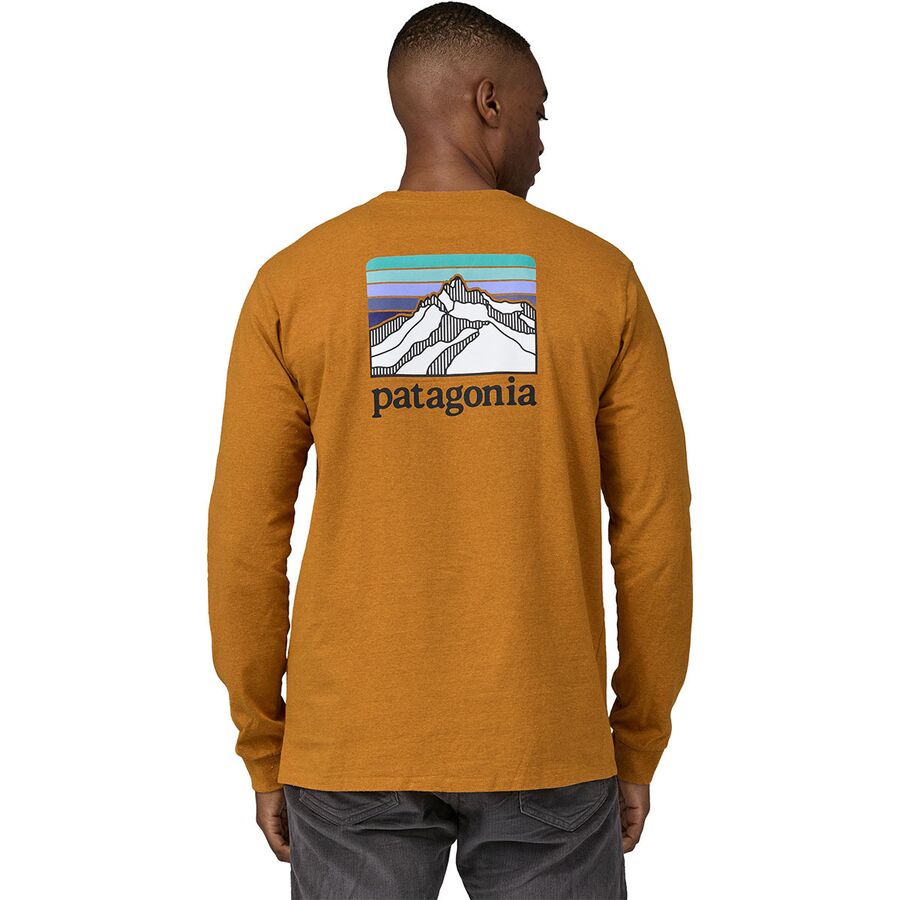Line Logo Ridge Long-Sleeve Responsibili-T-Shirt - Men's