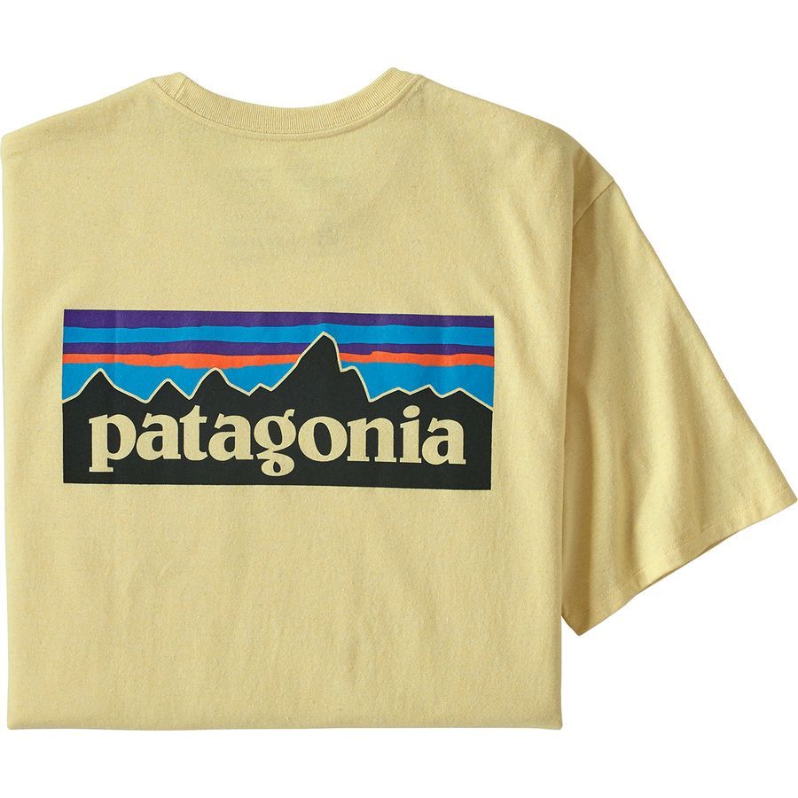 patagonia men's p 6 logo pocket responsibili tee