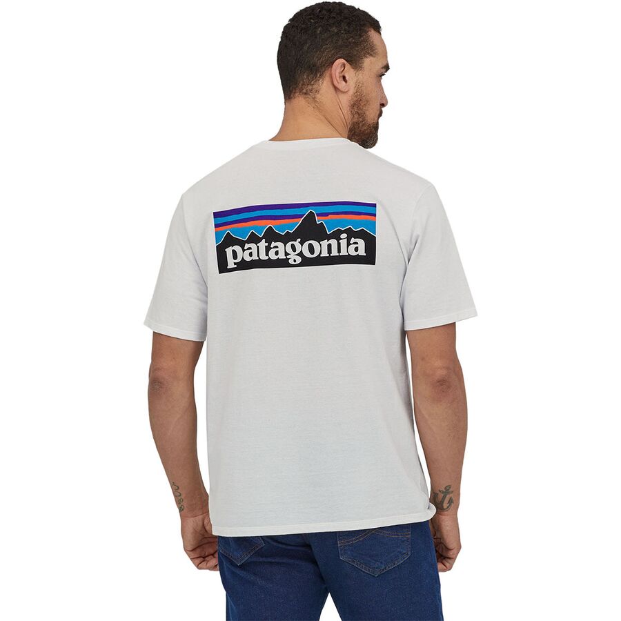 Patagonia P-6 Logo Short-Sleeve Responsibili-T-Shirt - Men's ...