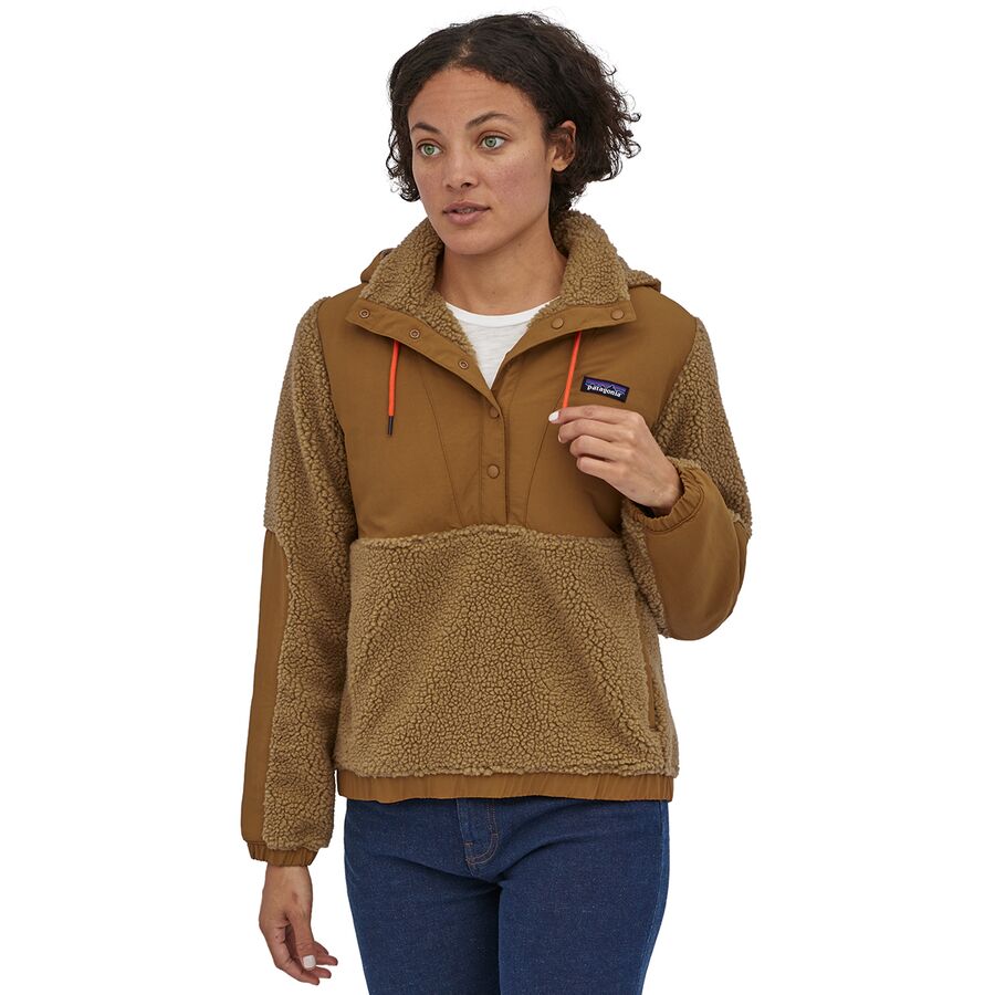 Patagonia - Shelled Retro-X Pullover - Women's - Nest Brown/Bear Brown