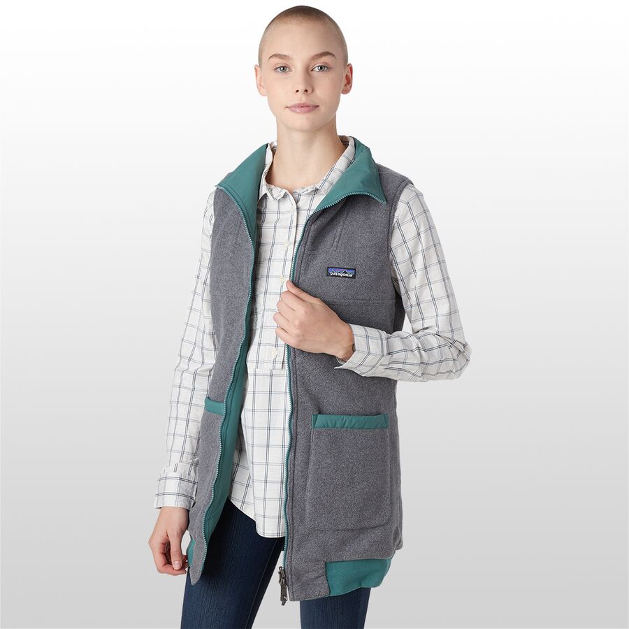 patagonia shelled synchilla reversible vest