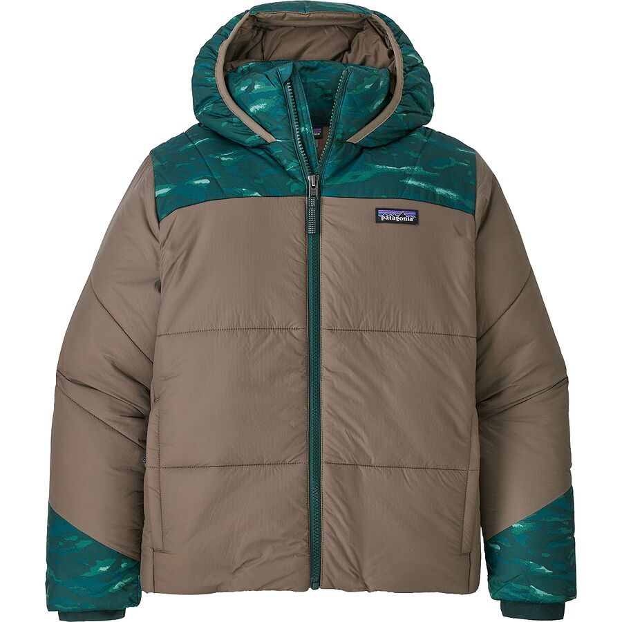 Synthetic Puffer Hooded Jacket - Boys'