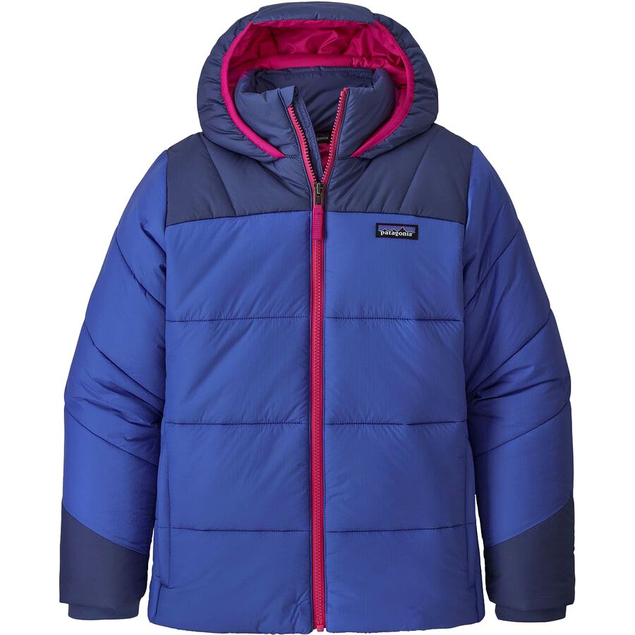 Patagonia - Synthetic Puffer Hooded Jacket - Girls' - Float Blue