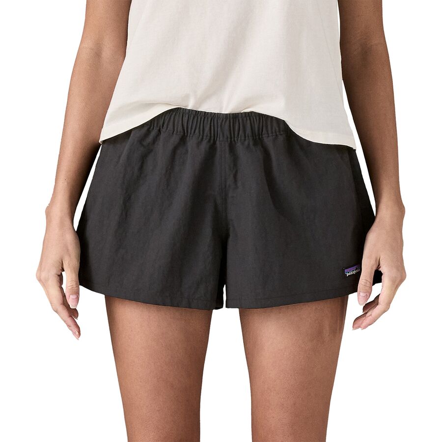 Женские шорты Patagonia Barely Baggies 2.5in, цвет: Чёрный