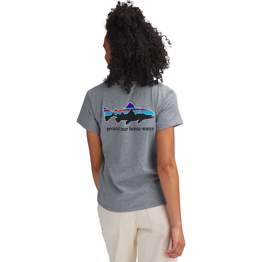 Home Water Trout Pocket Responsibili-T-Shirt - Women's