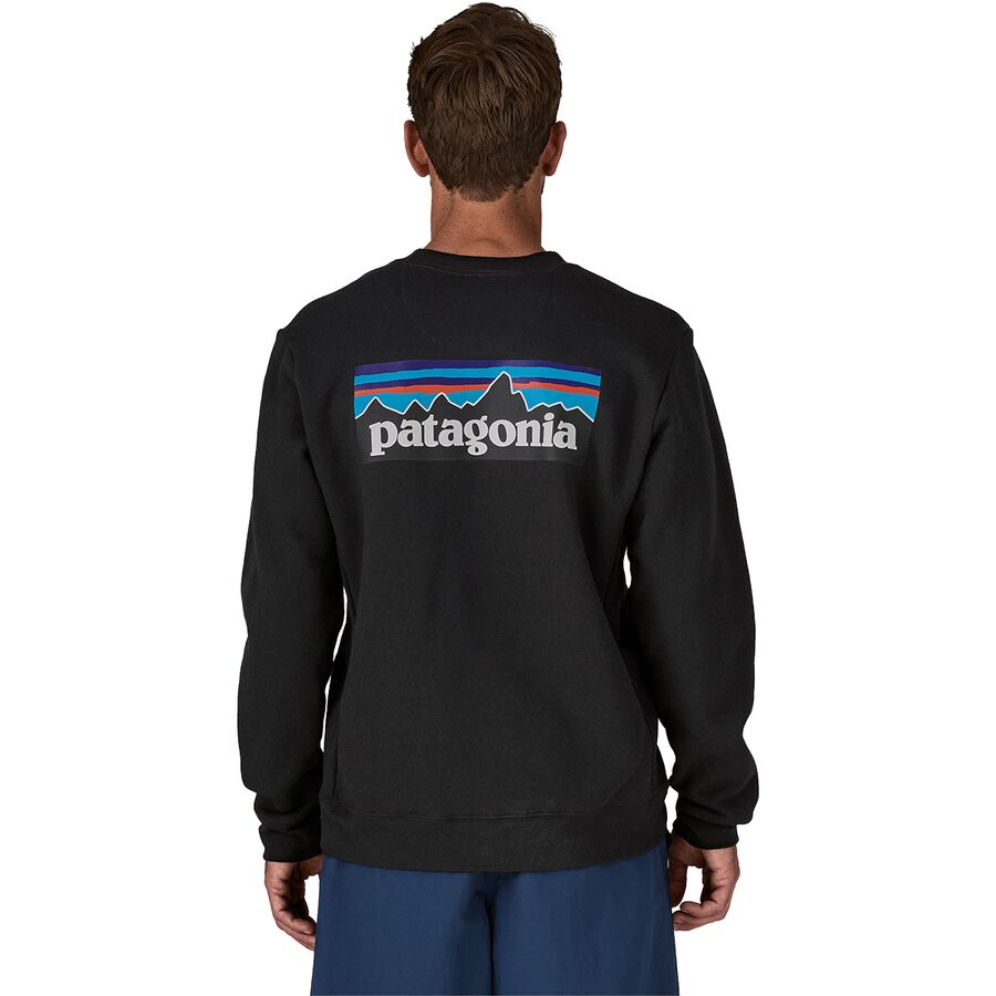 Patagonia Logo Uprisal Crew Sweatshirt - Clothing