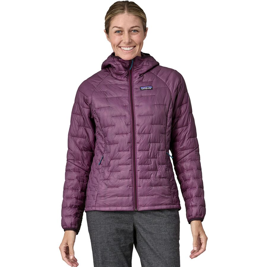 Micro Puff Hooded Insulated Jacket - Women's