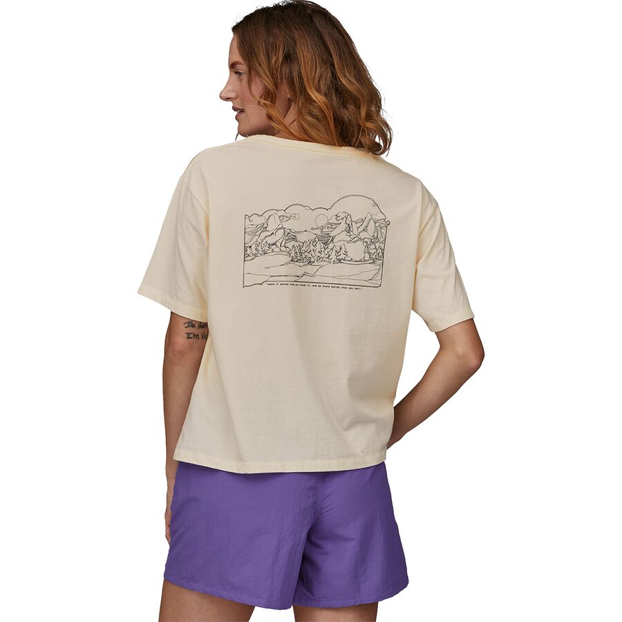Lost And Found Organic Easy Cut Pocket T-Shirt - Women's
