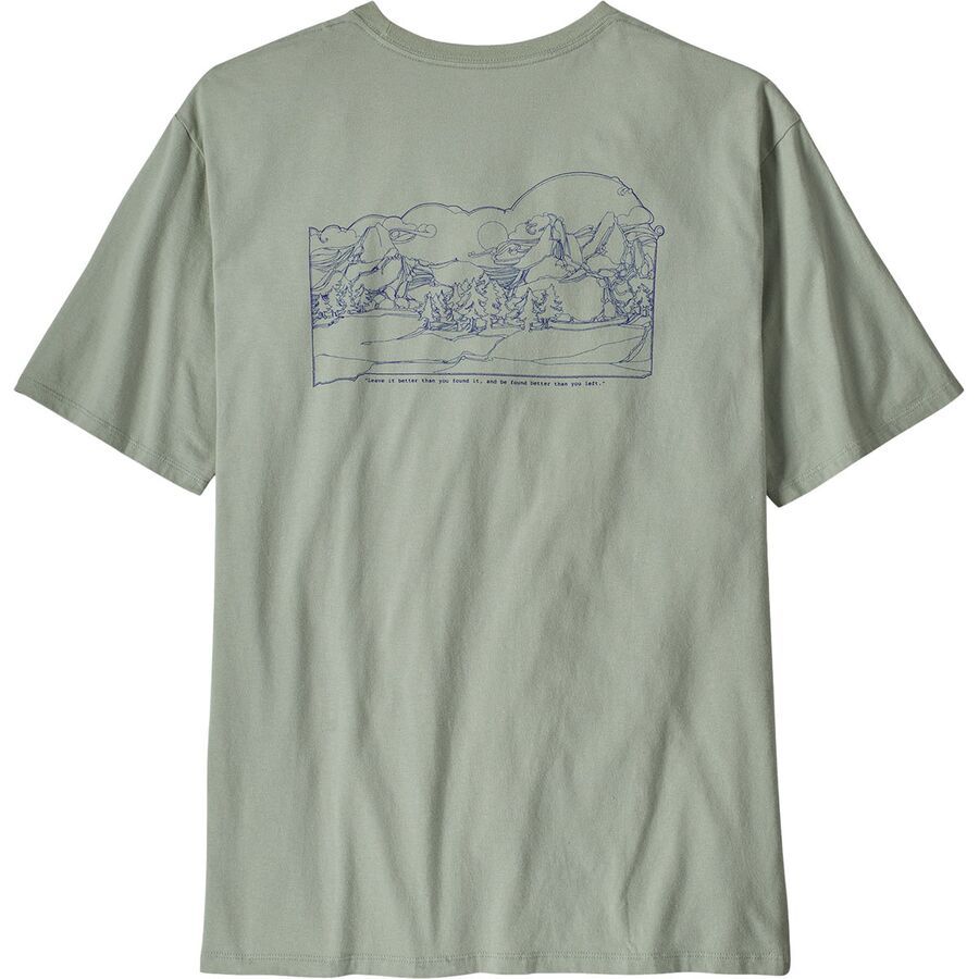 Lost And Found Organic Pocket T-Shirt - Men's