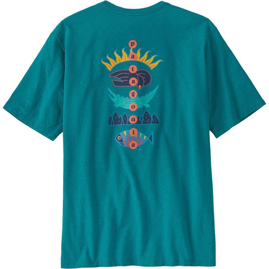 Fitz Roy Wild Responsibili-Tee Shirt - Men's