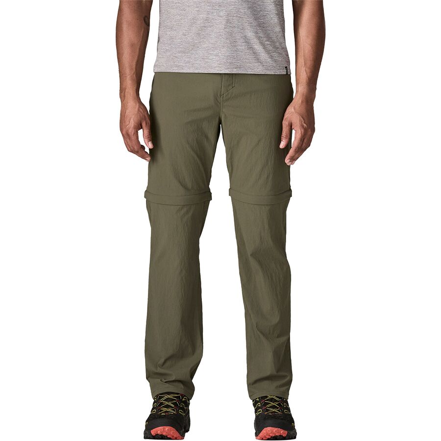 Мужские брюки Patagonia Quandary Convertible, цвет: Зелёный