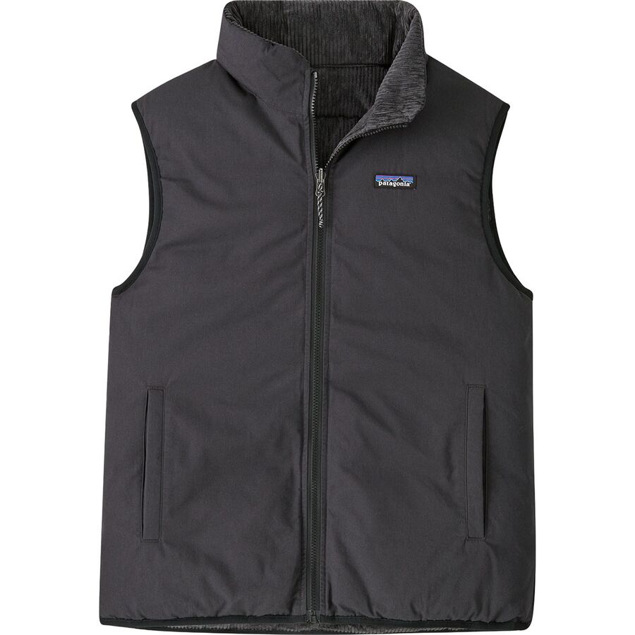 Жилет Patagonia Reversible Cotton Down, цвет: Чёрный