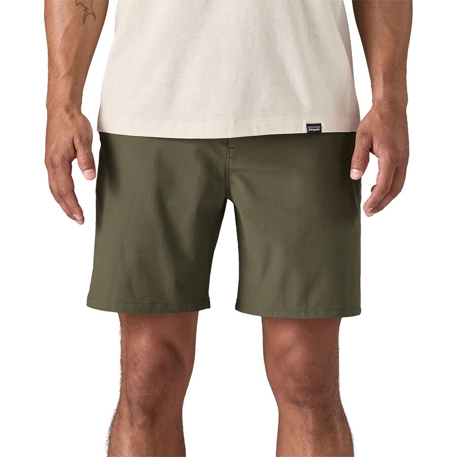 Мужские шорты Patagonia Transit Traveler 7in, цвет: Зелёный