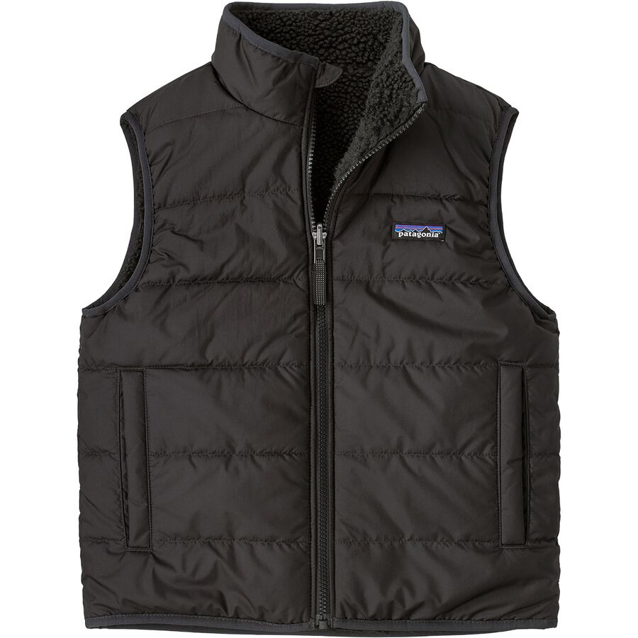 Детский жилет Patagonia Reversible Ready Freddy, цвет: Чернильный чёрный