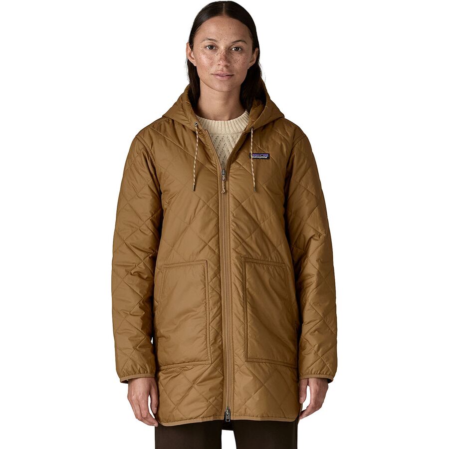 Diamond Quilted Parka - Women's