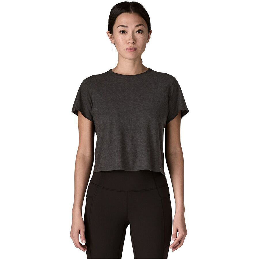 Short-Sleeve Capilene Cool Trail Cropped Shirt - Women's