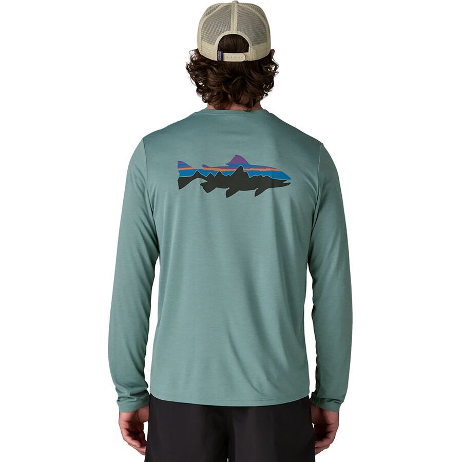 Capilene Cool Daily Fitz Roy Long-Sleeve Shirt - Men's