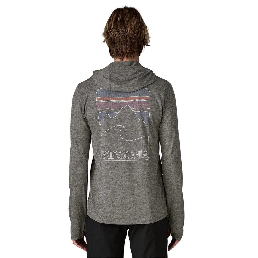 Capilene Cool Peak Visions Sun Hoodie - Men's