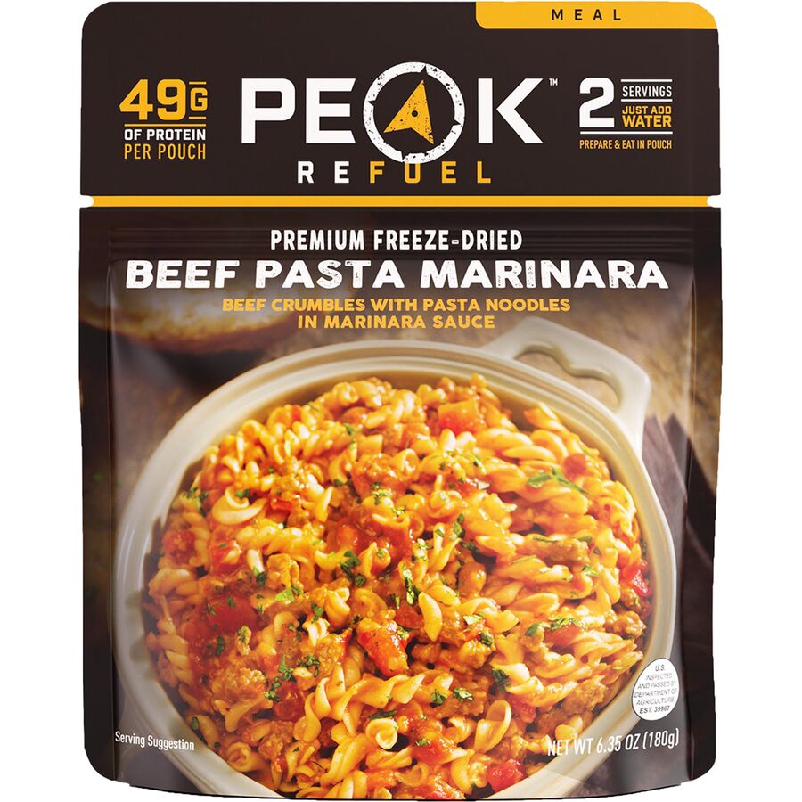 Beef Pasta Marinara - 2 Servings