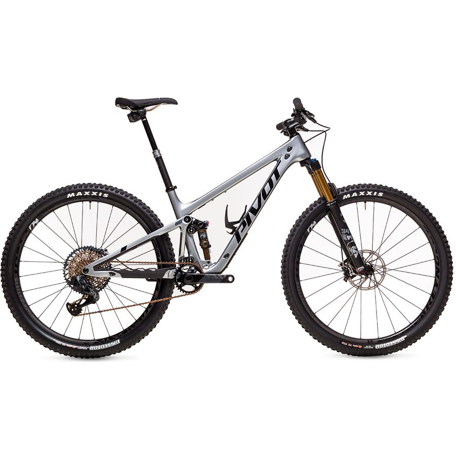 Pivot - Trail 429 Team XX1 AXS Carbon Wheel Mountain Bike - Metallic Silver