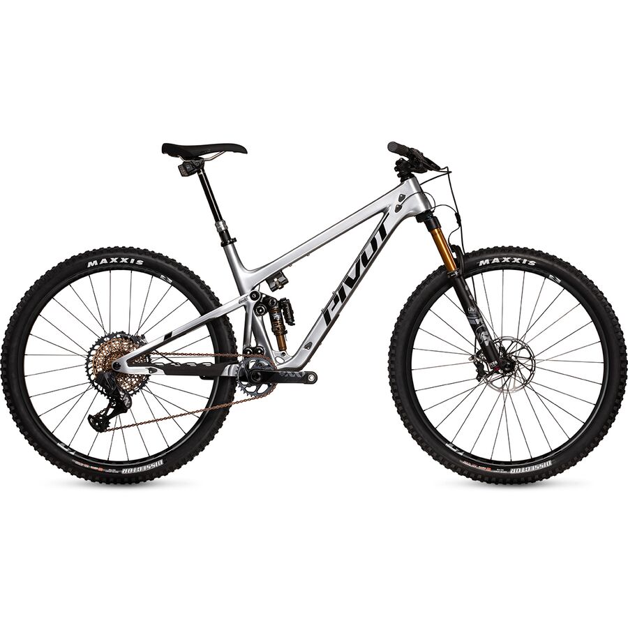 Pivot - Trail 429 Team XX1 AXS Live Valve Carbon Wheel Mountain Bike - Metallic Silver