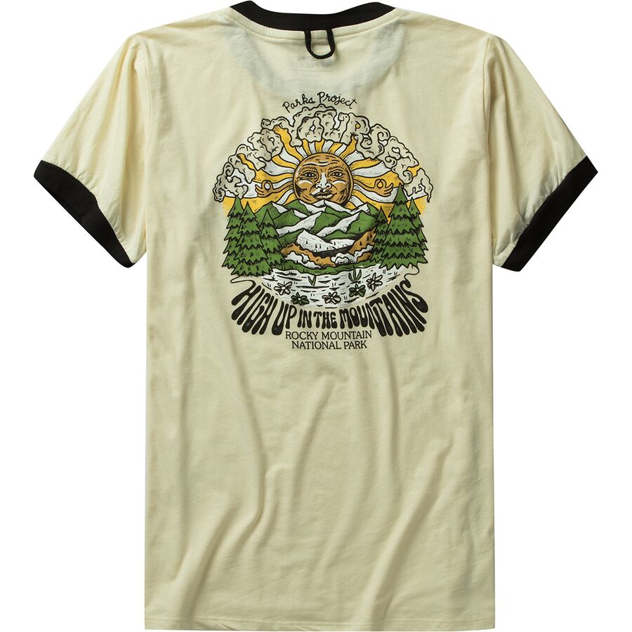 High Up In Rocky Mountain Ringer T-Shirt