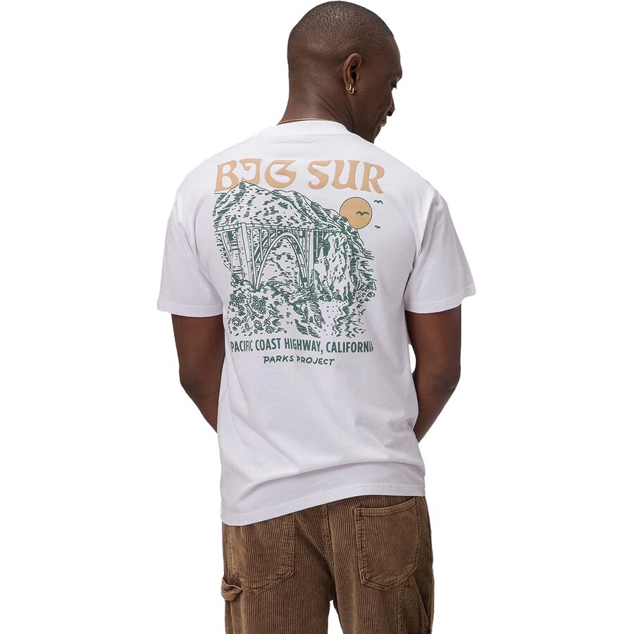 Big Sur Bridges Puff Print Pocket T-Shirt - Men's