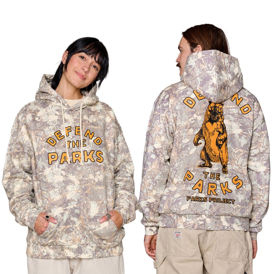 Худи Parks Project Defend The Parks Bear, цвет: Камуфляжный