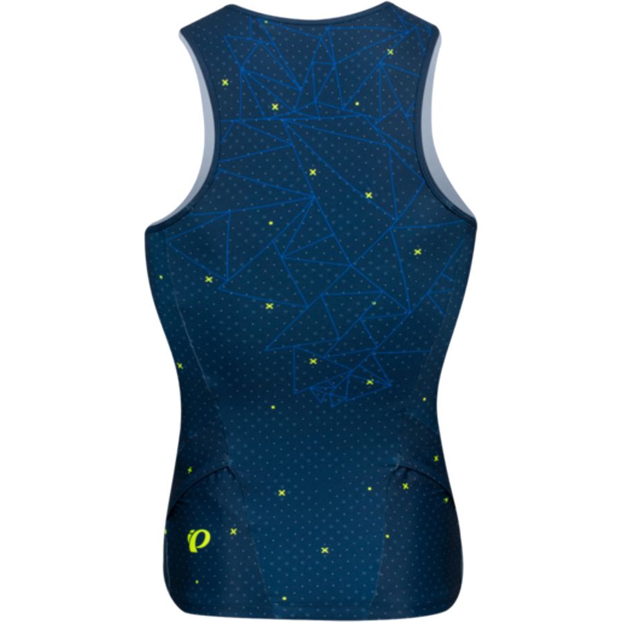 Maillot De Triathlon Pearl Izumi SELECT Tri Singlet - Taille S, Couleur Noir/soufre, Léger Et Technique