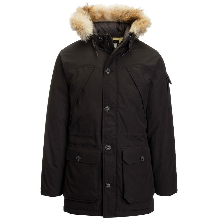 Penfield Hoosac Real Fur Hooded Down Mountain Parka - Men's ...