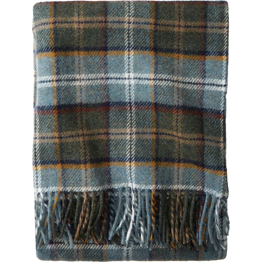 Pendleton EcoWise Wool Washable Fringe Throw Blanket
