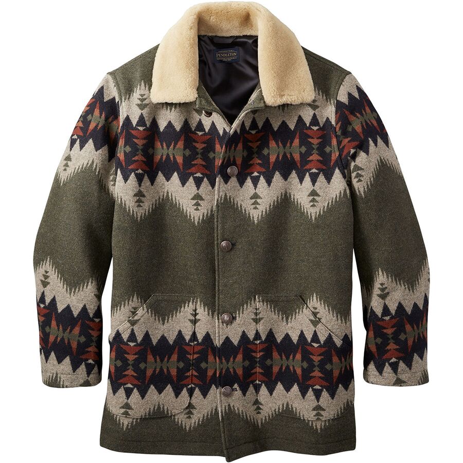 Pendleton Brownsville Shearling Collar Coat Men's