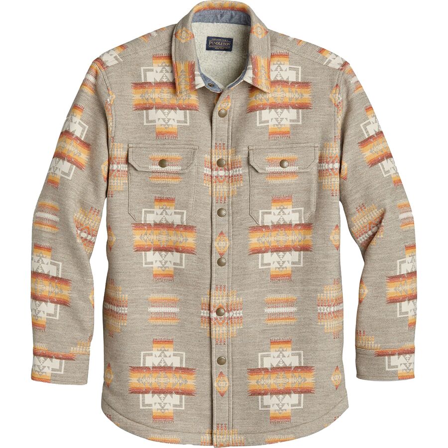 Sherpa Lined Shirt Jacket - Men's