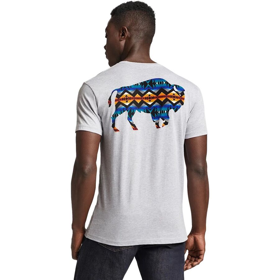 Los Lunas Bison Graphic Short-Sleeve T-Shirt - Men's