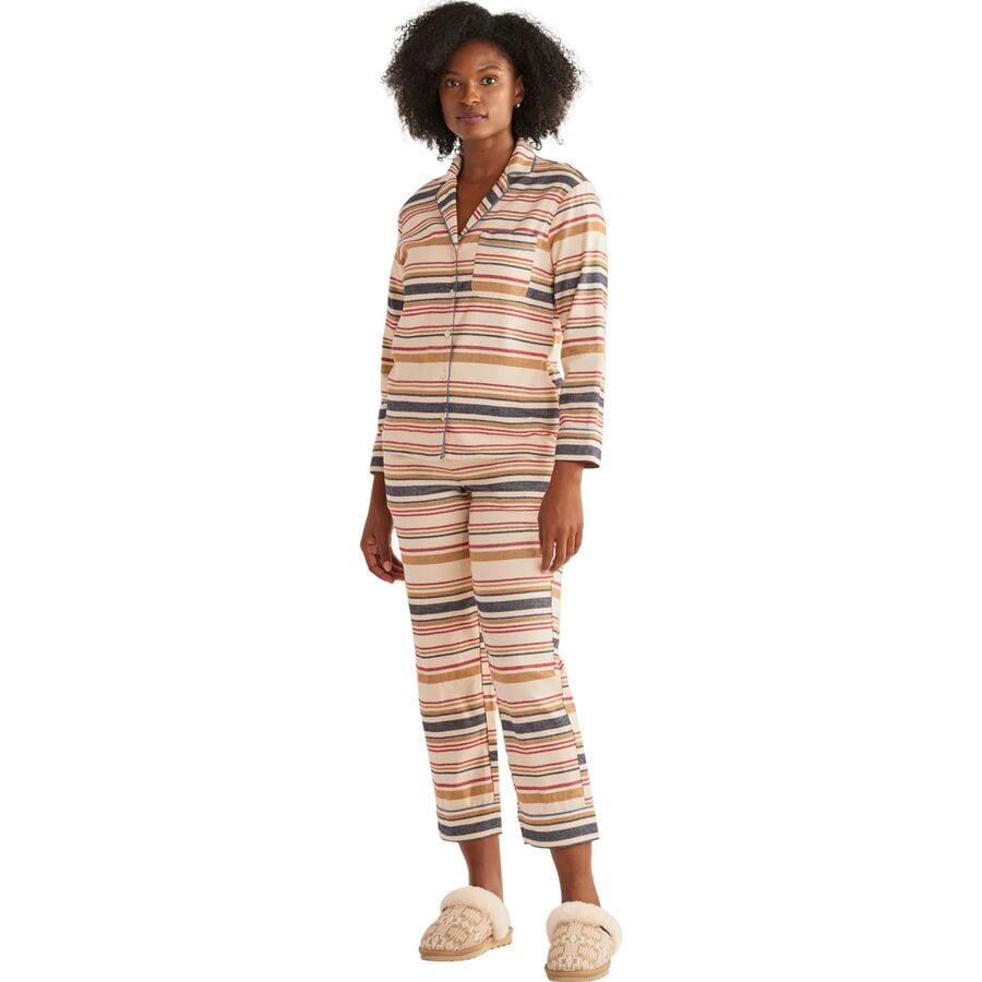 Striped Pajama Set - Women's