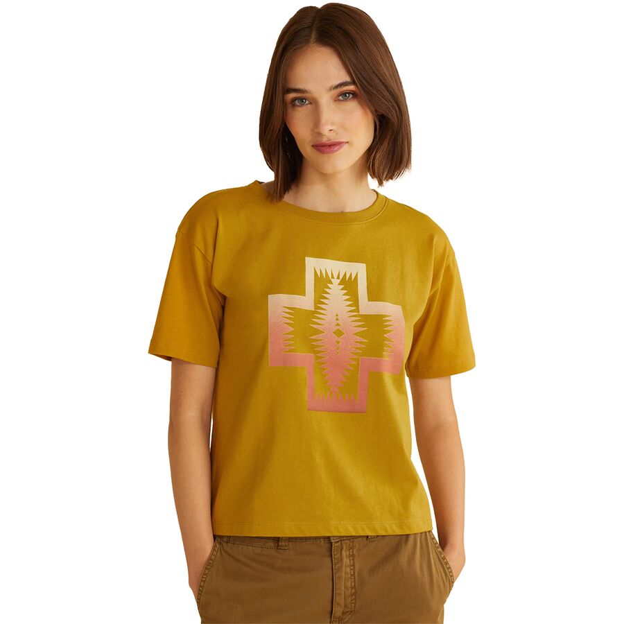 Cropped Deschutes Graphic T-Shirt - Women's