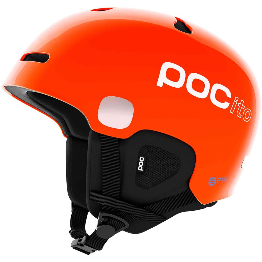 POC - Pocito Auric Cut Spin Helmet - Kids' - Fluorescent Orange
