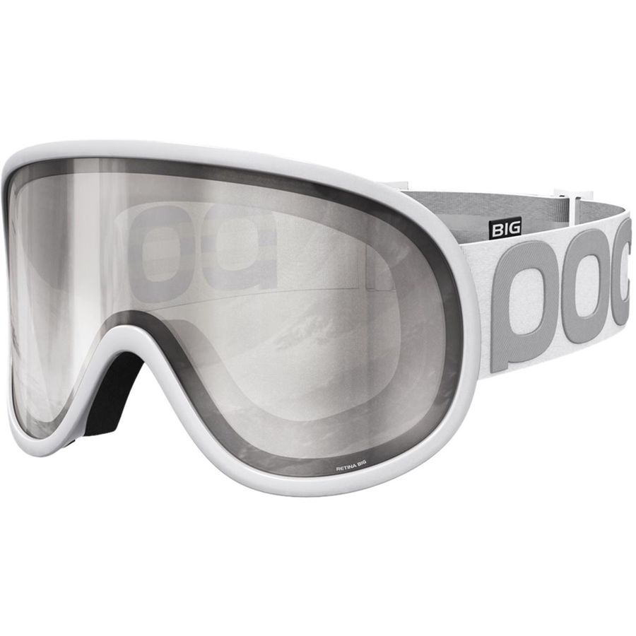 poc white goggles