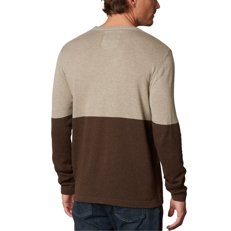 Prana Color Block Crew Sweater - Men's | Backcountry.com