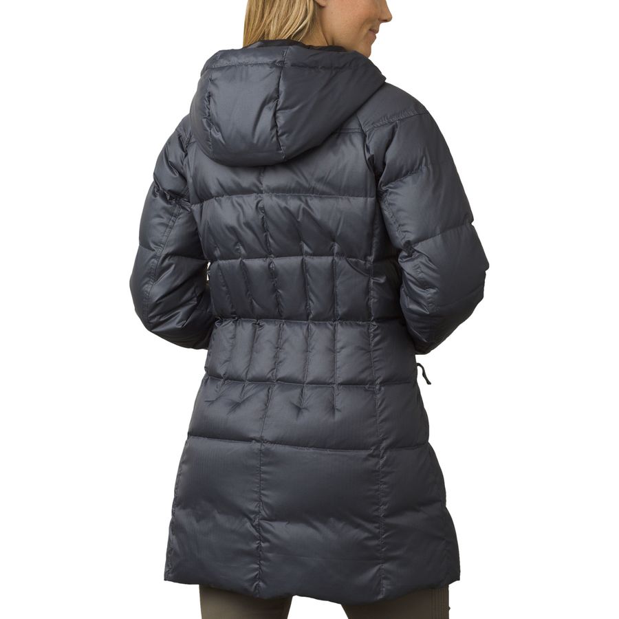 Prana Imogen Long Hooded Down Jacket - Women's | Backcountry.com